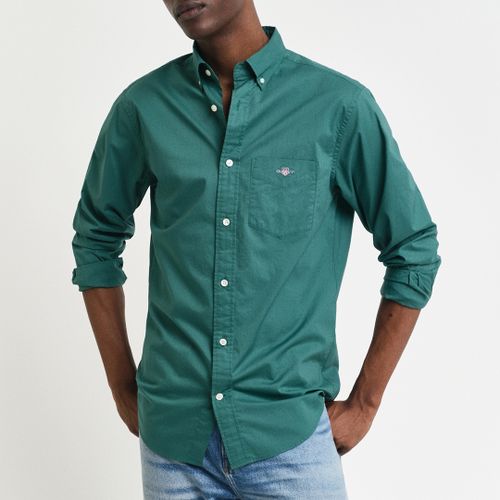 Regular Classic Cotton Poplin Shirt - Size M - Gant - Modalova