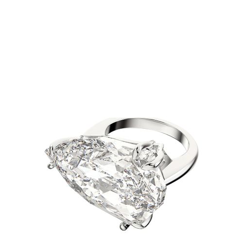 White Mesmera Cocktail Ring - Size 52 - SWAROVSKI - Modalova