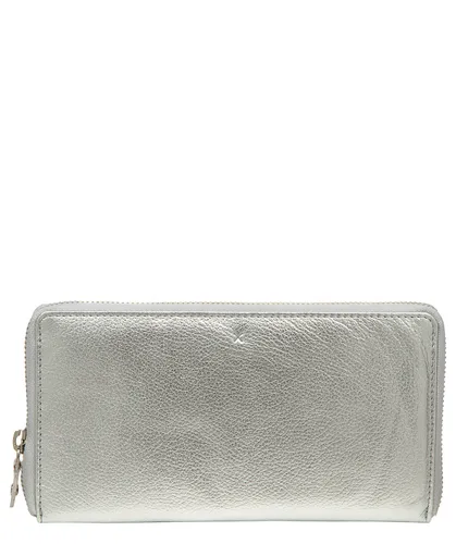 Serafina' Metallic Leather Purse - Size One Size - NiNa Amora - Modalova