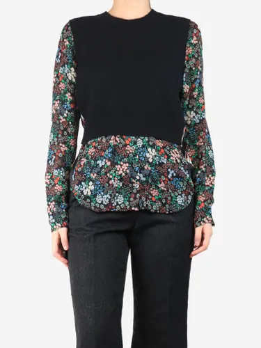 Cashmere and silk floral jumper - Size M - Pre-Loved Veronica Beard - Modalova