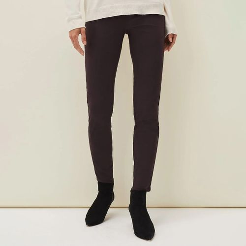 Chestnut Amina Cotton Blend Jeggings - Size 10 - Phase Eight - Modalova