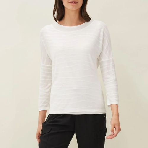 Ivory Ellise Textured Top - Size 12 - Phase Eight - Modalova