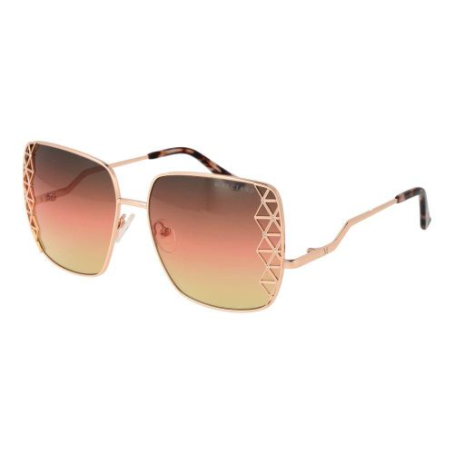 Women's Rose Full-Rim Metal Square Gradient Sunglasses - Guess - Modalova