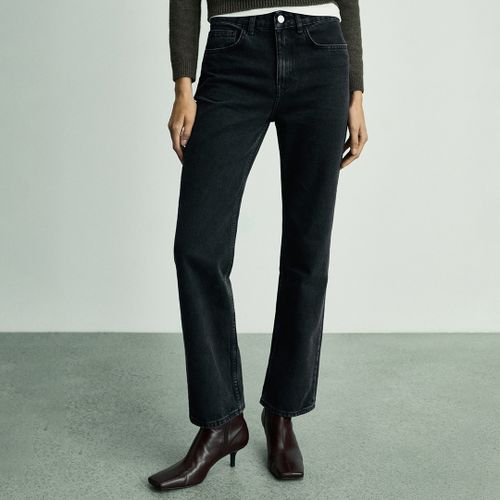 Matilda Medium-Rise Straight-Fit Jeans - Size 14 - Mango - Modalova