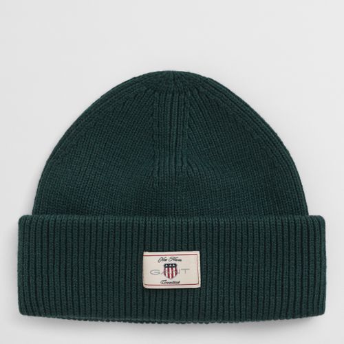 Cotton Blend Ribbed Beanie - Gant - Modalova