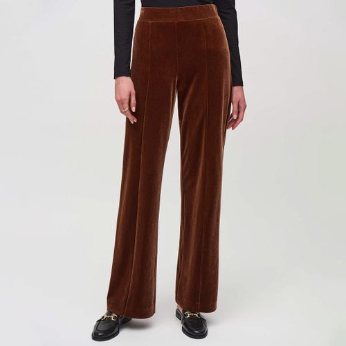 Velvet Effect Straight Trousers - Joseph Ribkoff - Modalova