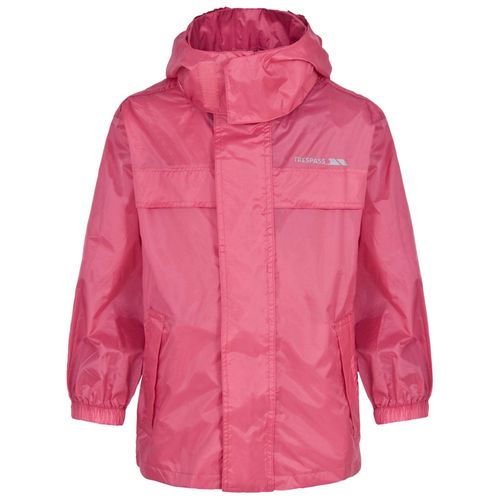 Kids Unisex Packa Pack Away Waterproof Jacket Sorbet - Trespass - Modalova
