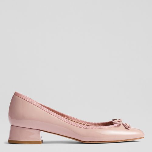 Aurelie Leather Grosgrain Ballerina Court Shoes - L K Bennett - Modalova