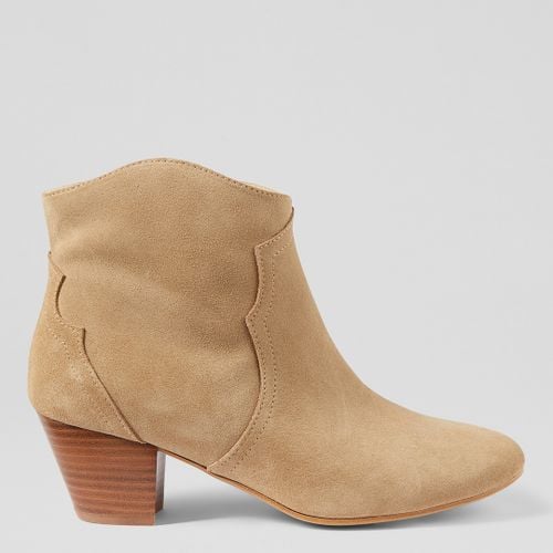 Tan Leida Western Boot - L K Bennett - Modalova