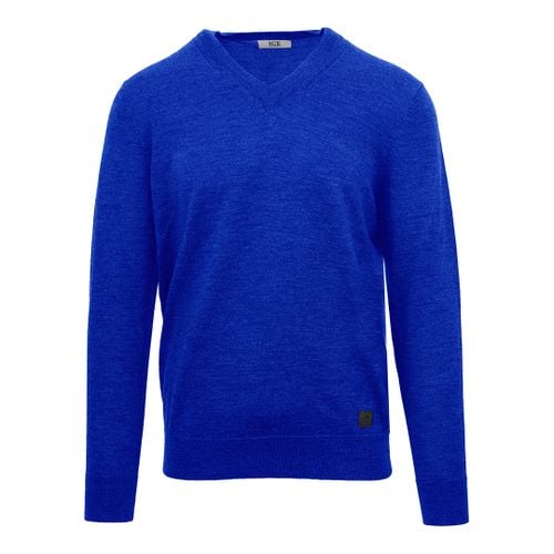 Royal Blue V-Neck Jumper - Iceberg - Modalova