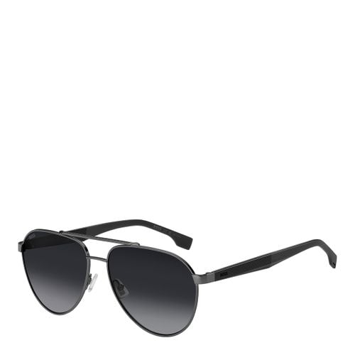 Dark Ruthenium Pilot Sunglasses 60mm - Hugo Boss - Modalova