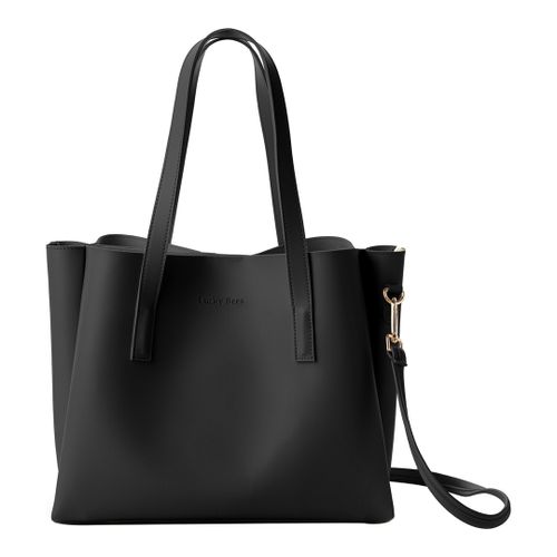 Black Tote Bag - Lucky Bees - Modalova