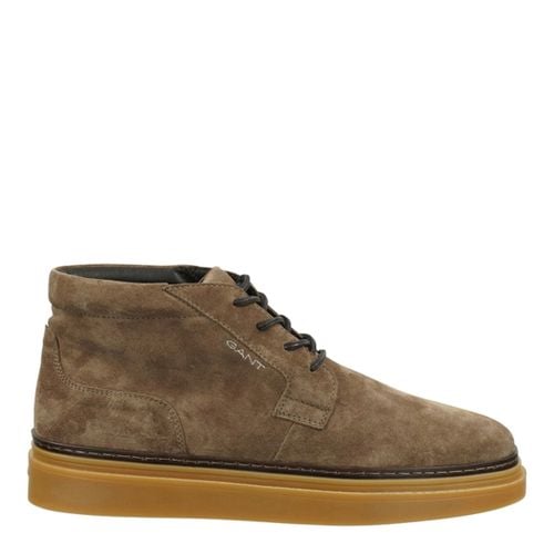 Men's Brown Kinzoon Suede Mid Boot - Gant - Modalova