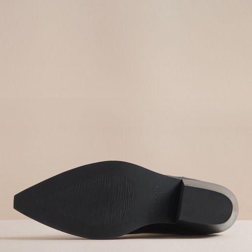 Women's Boa Vegetable Leather Heeled Ankle Boot - Size 4 - Hudson - Modalova