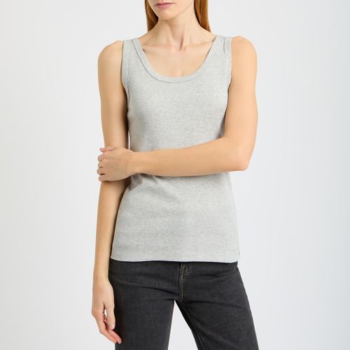 Slim Ribbed Tank Top - Size L - Gant - Modalova