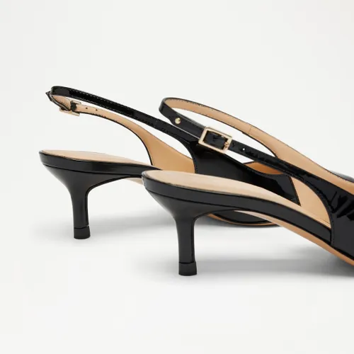 Women's Foxley Patent Slingback Heeled Shoes - Size 7 - Russell & Bromley - Modalova