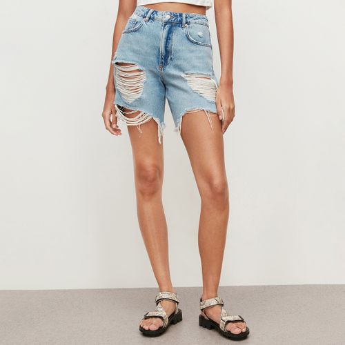 Light Alfie Distressed Denim Shorts - All Saints - Modalova