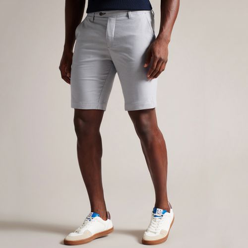 Fruitea Cotton Blend Shorts - Size 40 - Ted Baker - Modalova