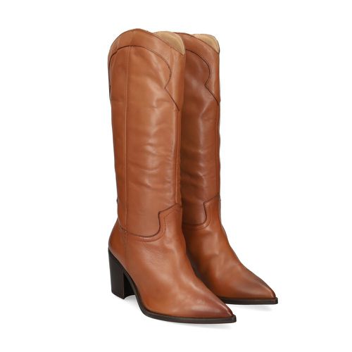 Botas Con Tacón Mujer - Talla 39 - Unisa - Modalova