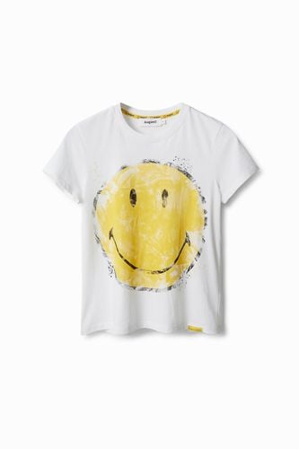 Smiley® T-shirt - WHITE - XL - Desigual - Modalova