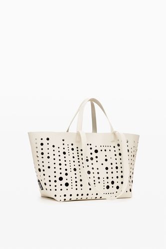 Circle shopper bag - WHITE - U - Desigual - Modalova