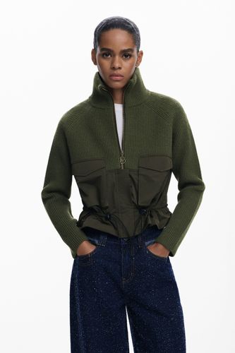 Jersey cremallera bolsillos - XS - Desigual - Modalova