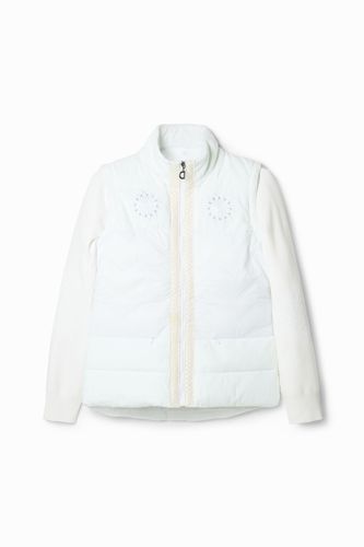 Chaqueta corta slim texturas - L - Desigual - Modalova