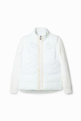 Slim short jacket textures - - M - Desigual - Modalova