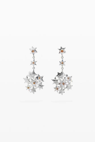 Long star formation earrings Zalio - U - Desigual - Modalova