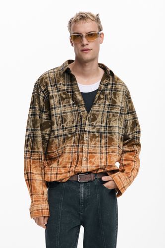 Chemise à manches longues dégradée - Desigual - Modalova