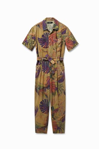 Camoflower Tencel ™ jumpsuit - S - Desigual - Modalova