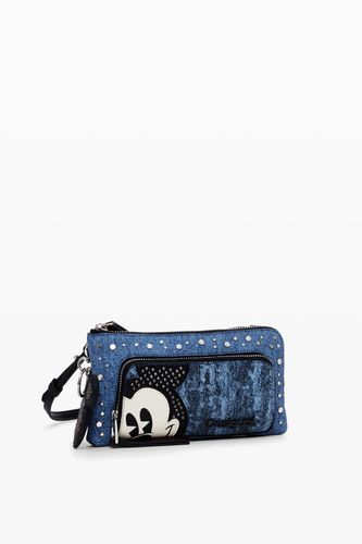 Mickey Mouse L denim wallet - U - Desigual - Modalova