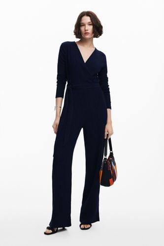 Fluid jumpsuit belt - BLUE - L - Desigual - Modalova