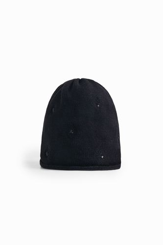 Knit skullcap hat - BLACK - U - Desigual - Modalova