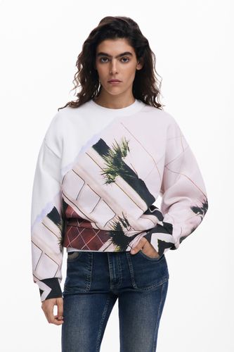 Printed sweatshirt - S - Desigual - Modalova