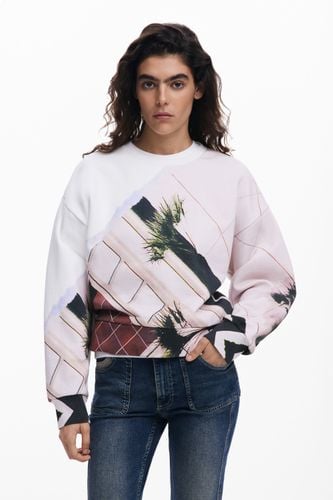 Sudadera estampada - XS - Desigual - Modalova