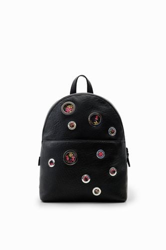 Mochila pequeña círculos - Desigual - Modalova