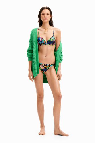 Jungle design bikini bottoms - - S - Desigual - Modalova