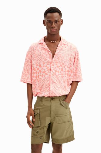 Camisa punto arty bicolor - XXL - Desigual - Modalova