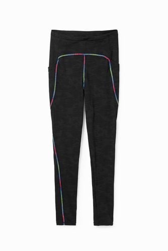 Contrasting sport leggings - M - Desigual - Modalova