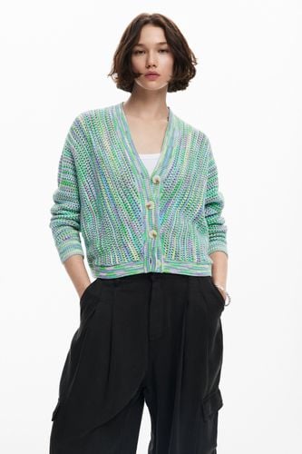 Multicolored printed cardigan - S - Desigual - Modalova