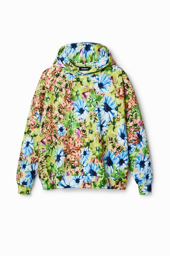 Oversize floral sweatshirt - M - Desigual - Modalova