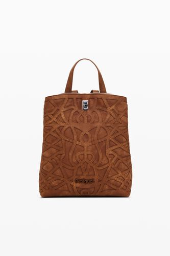 Mochila mini relieves - BROWN - U - Desigual - Modalova