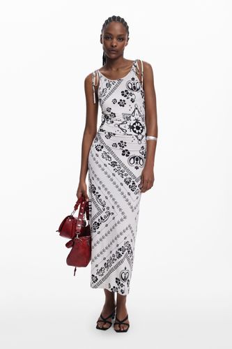 Bandana strap dress - WHITE - XL - Desigual - Modalova