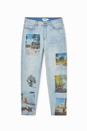 Straight unisex jeans South Beach - L - Desigual - Modalova