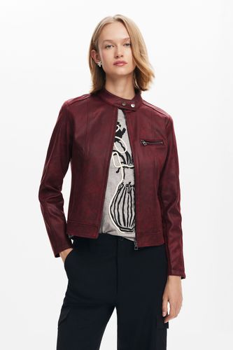 Biker jacket - RED - XL - Desigual - Modalova