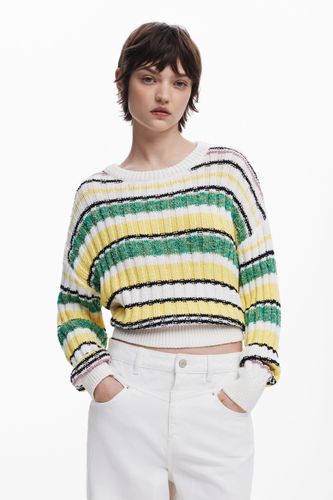 Colorful striped sweater - S - Desigual - Modalova