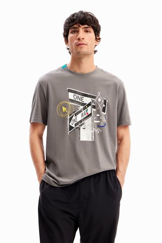 Camiseta arty Nueva York - - XXL - Desigual - Modalova