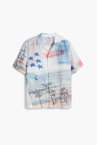 Camisa estampada American Magic - L - Desigual - Modalova