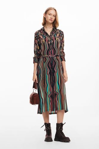 Midi shirt dress - XS - Desigual - Modalova